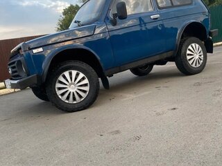 2002 Lada (ВАЗ) 2121 (4x4) I Рестайлинг, синий, 280000 рублей, вид 3