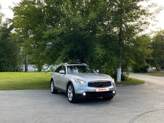 2008 Infiniti FX35 II (S51), серебристый, 1550000 рублей, вид 3