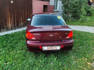 2007 Kia Spectra I Рестайлинг 2, красный, 420000 рублей, вид 5
