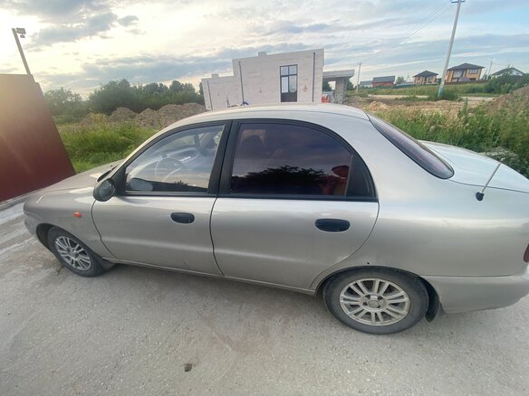 2008 Chevrolet Lanos I, серебристый - вид 2