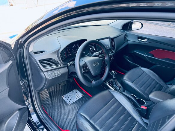2020 Hyundai Solaris II Рестайлинг, чёрный - вид 7