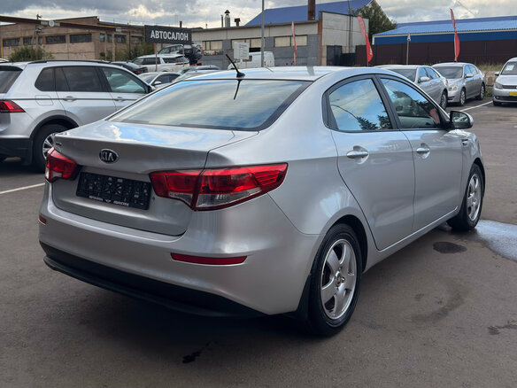 2015 Kia Rio III, серебристый, 790000 рублей - вид 7