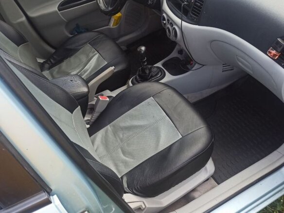 2008 Hyundai Verna II, голубой, 450000 рублей - вид 7