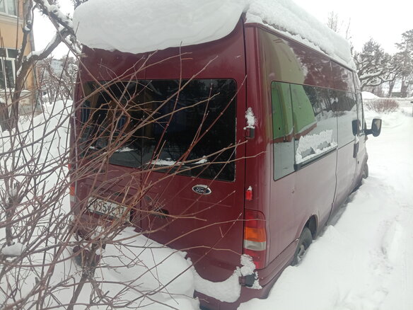 2003 Ford Transit, красный, 390000 рублей - вид 2