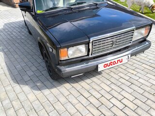 2010 Lada (ВАЗ) 2107, чёрный, 450000 рублей, вид 2