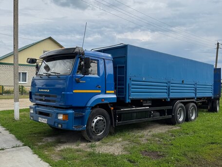 2012 КамАЗ 65117, синий, 4000000 рублей, вид 1