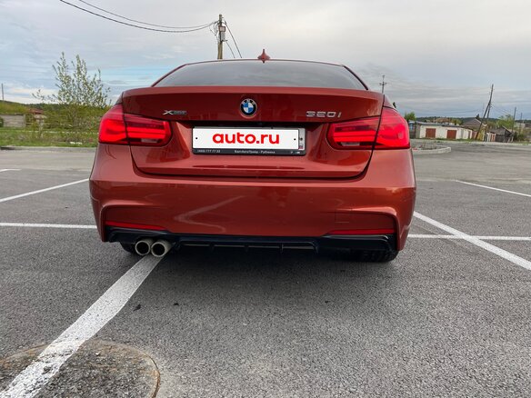 2018 BMW 3 серии 320i xDrive VI (F3x) Рестайлинг, оранжевый, 2950000 рублей - вид 10