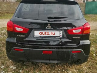 2012 Mitsubishi ASX I, чёрный, 1400000 рублей, вид 2