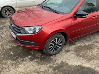 2019 Lada (ВАЗ) Granta I Рестайлинг, красный, 790000 рублей, вид 2