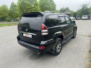 2008 Toyota Land Cruiser Prado 4-speed 120 Series Рестайлинг, чёрный, 2600000 рублей, вид 4