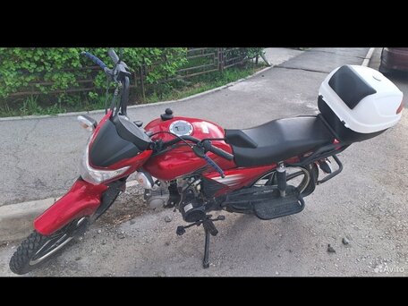 2022 Atlant 125cc, красный, 80000 рублей, вид 1