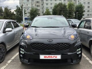 2020 Kia Sportage IV Рестайлинг, чёрный, 2650000 рублей, вид 4