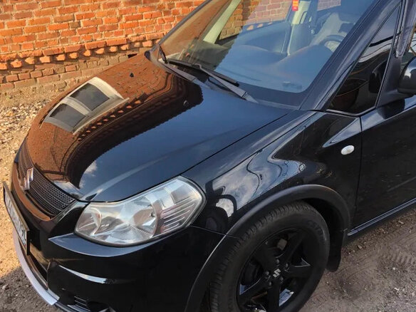 2008 Suzuki SX4 I (Classic), чёрный, 750000 рублей - вид 8