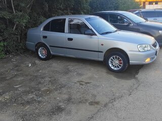2006 Hyundai Accent ТагАЗ II, серебристый, 305000 рублей, вид 5