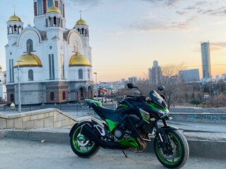2012 Kawasaki Z 800, зелёный, 700000 рублей, вид 2
