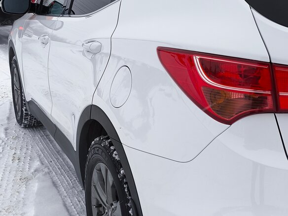 2014 Hyundai Santa Fe III, белый, 1500000 рублей - вид 3