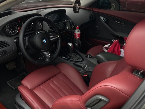 2005 BMW 6 серии 645i II (E63/E64), чёрный, 1250000 рублей - вид 4