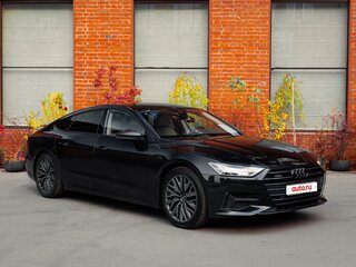 2018 Audi A7 55 TFSI II (4K), чёрный, 3910000 рублей, вид 2