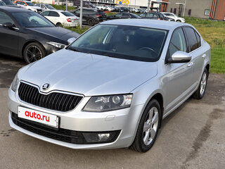 2015 Skoda Octavia III (A7), серебристый, 1370000 рублей, вид 1