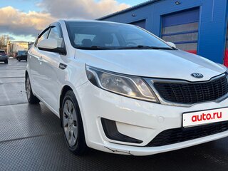 2014 Kia Rio III, белый, 620000 рублей, вид 1