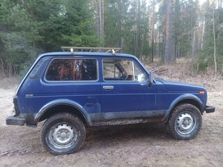 1998 Lada (ВАЗ) 2121 (4x4) I Рестайлинг, синий, 225000 рублей, вид 2