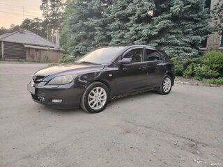 2008 Mazda 3 I (BK) Рестайлинг, чёрный, 650000 рублей, вид 2