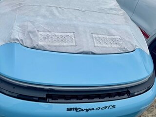 2025 Porsche 911 Targa 4S VIII (992) Рестайлинг, голубой, 38300000 рублей, вид 3