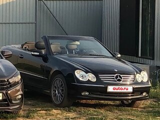 2003 Mercedes-Benz CLK-Класс 320 II (W209), чёрный, 1650000 рублей, вид 3
