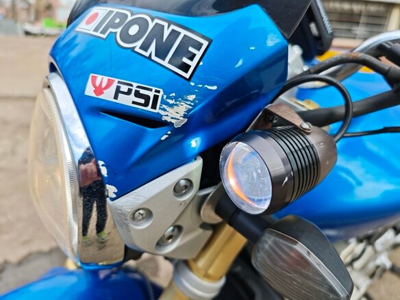 2005 Honda CB 600F Hornet, синий, 450000 рублей - вид 8