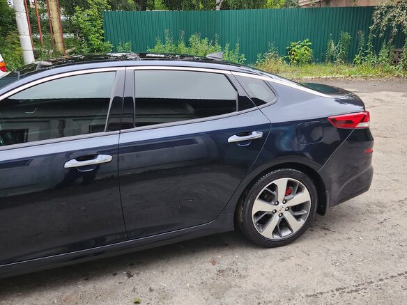 2018 Kia Optima IV Рестайлинг, синий, 2355000 рублей - вид 10