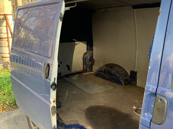 1996 Volkswagen Transporter T4, синий - вид 12