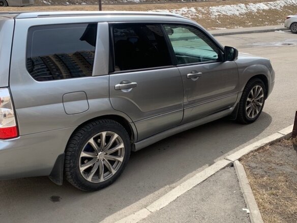 2006 Subaru Forester II Рестайлинг, серый - вид 3