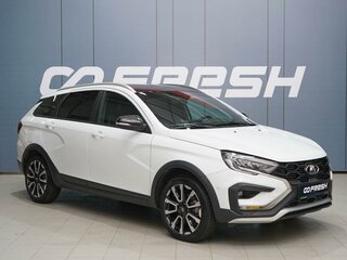 2024 Lada (ВАЗ) Vesta SW Cross I Рестайлинг (NG), белый, 1624000 рублей, вид 1