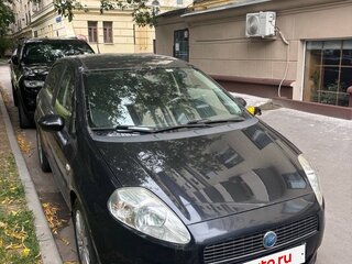 2007 Fiat Punto III Grande Punto, чёрный, 340000 рублей, вид 3