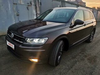 2018 Volkswagen Tiguan II, коричневый, 2590000 рублей, вид 4