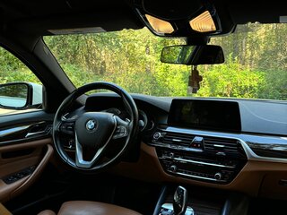 2018 BMW 5 серии 530i VII (G30/G31/G38), белый, 3200000 рублей, вид 5