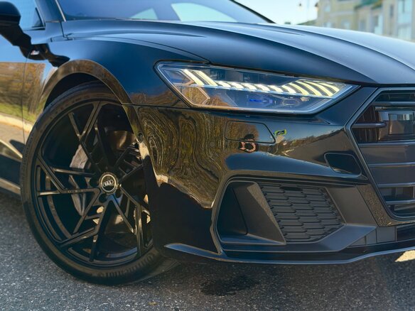2021 Audi A7 55 TFSI II (4K), чёрный, 6150000 рублей - вид 1