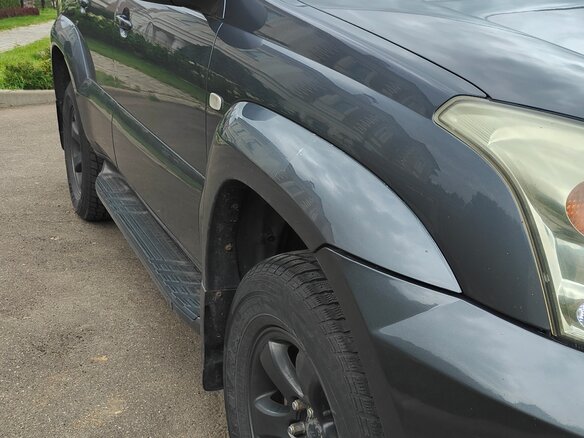 2007 Toyota Land Cruiser Prado 4-speed 120 Series, серый, 1555800 рублей - вид 13