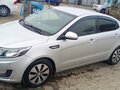 2014 Kia Rio III, серебристый, 870000 рублей