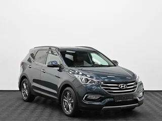 2017 Hyundai Santa Fe III Рестайлинг, синий, 1899000 рублей, вид 1