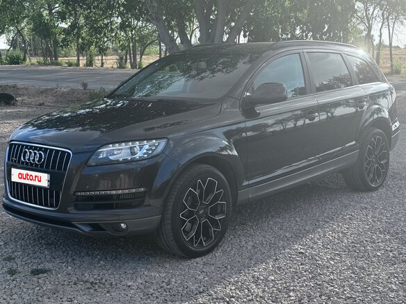 2013 Audi Q7 I (4L) Рестайлинг, чёрный, 2250000 рублей - вид 2