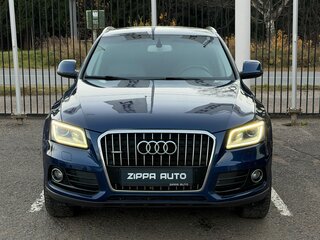 2014 Audi Q5 I (8R) Рестайлинг, синий, 2049000 рублей, вид 2