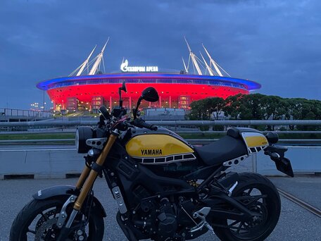 2016 Yamaha XSR900, жёлтый, 1555555 рублей, вид 2
