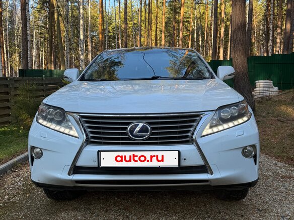 2012 Lexus RX 450h III Рестайлинг, белый, 2900000 рублей - вид 1