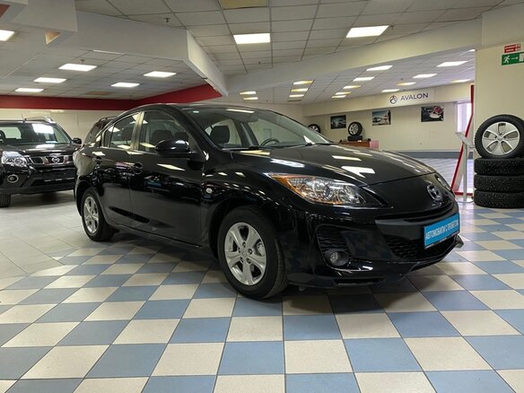 2011 Mazda 3 II (BL) Рестайлинг, чёрный - вид 4