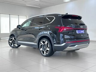 2021 Hyundai Santa Fe IV Рестайлинг, чёрный, 3750000 рублей, вид 4