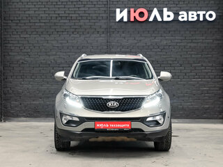 2014 Kia Sportage III Рестайлинг, серебристый, 1350000 рублей, вид 2