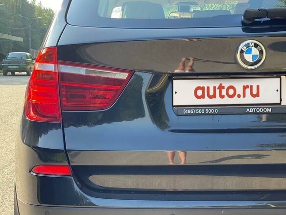 2013 BMW X3 30d xDrive II (F25), чёрный - вид 25