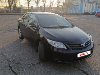 2011 Toyota Corolla X (E140, E150) Рестайлинг, чёрный, 990000 рублей, вид 4