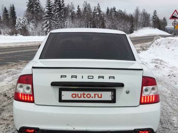2018 Lada (ВАЗ) Priora I Рестайлинг, белый, 650000 рублей - вид 7